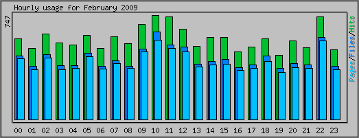 Hourly usage