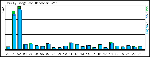 Hourly usage