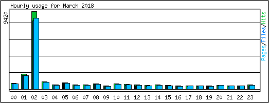 Hourly usage